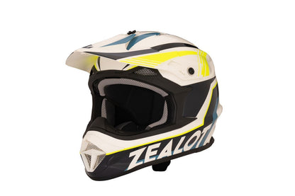 MadJumper 2 Off-Road Helmet Graphic Blue/Yellow