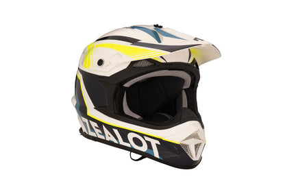 MadJumper 2 Off-Road Helmet Graphic Blue/Yellow