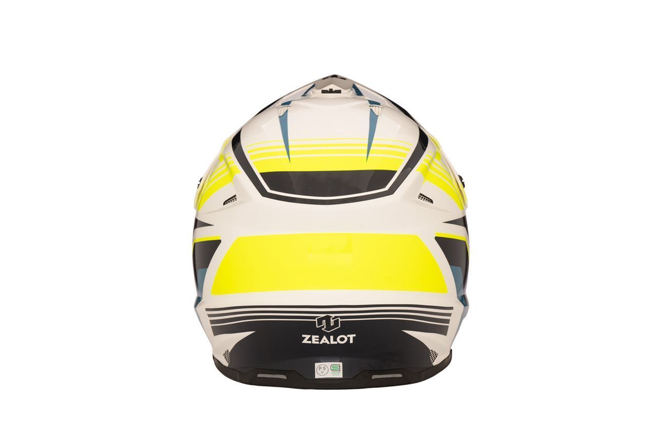 MadJumper 2 Off-Road Helmet Graphic Blue/Yellow