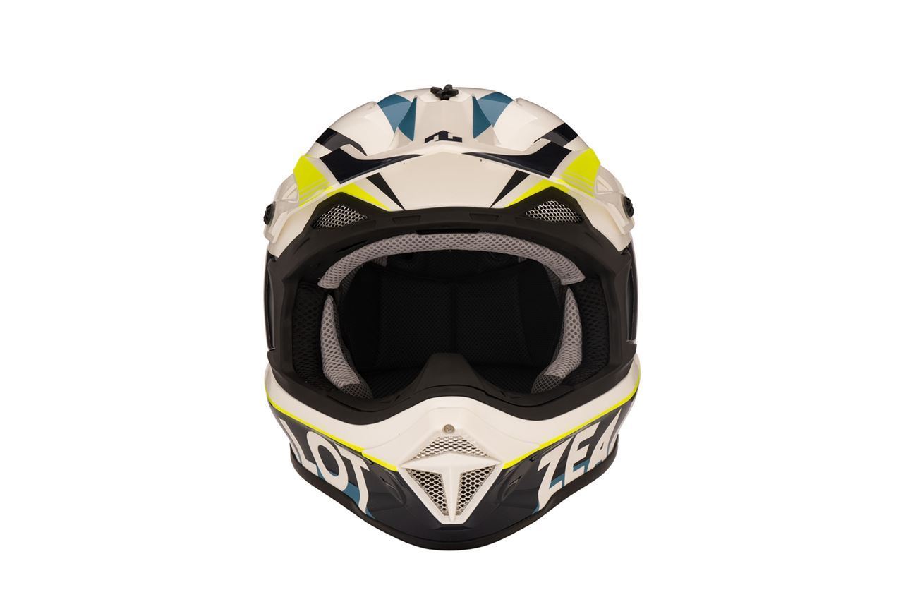MadJumper 2 Off-Road Helmet Graphic Blue/Yellow
