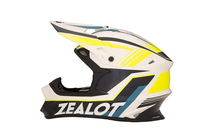 MadJumper 2 Off-Road Helmet Graphic Blue/Yellow