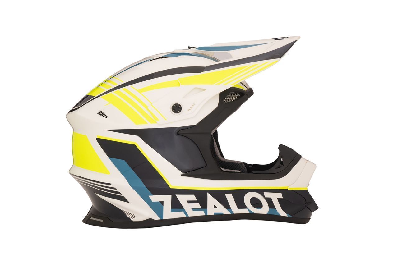 MadJumper 2 Off-Road Helmet Graphic Blue/Yellow
