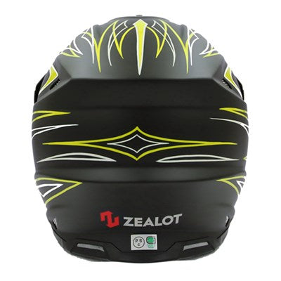 MadJumper2 Solid Matt Black Pinstripe Straight Yellow/White