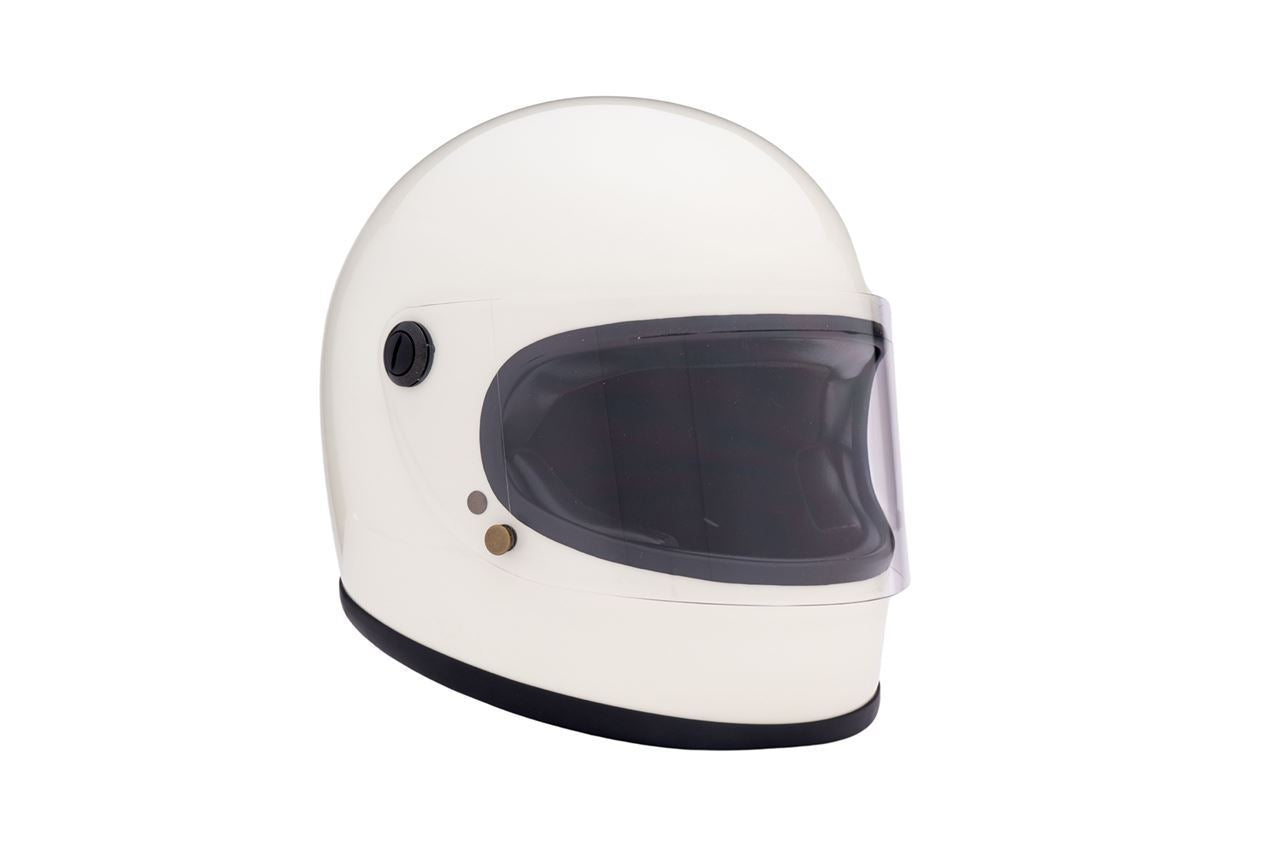 NV Road Racer 2 Carbon Hybrid Full Face Helmet White/Black